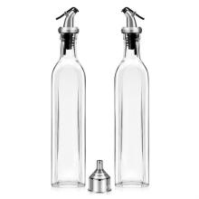 Transparent Glass Oil Bottle Household Leakproof Seasoning Glass Bottle